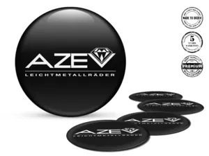 Azev Ruota Adesivi Versione Etichette Cupola Silicone